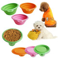 Werbe Faltbare Silikon Pet Bowls